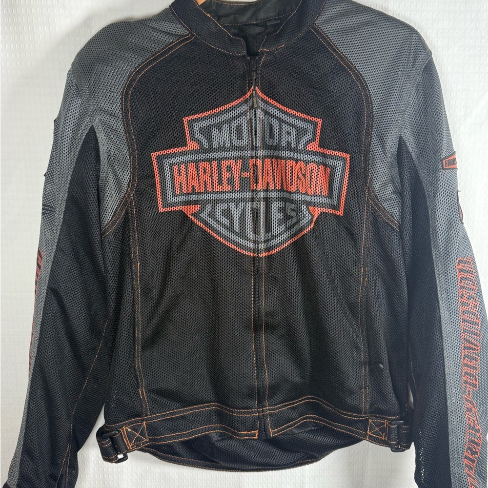 Harley-Davidson Black and Gray Performance Jacket